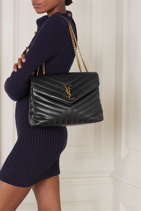 borsa loulou monogram ysl|LOULOU SMALL IN QUILTED LEATHER .